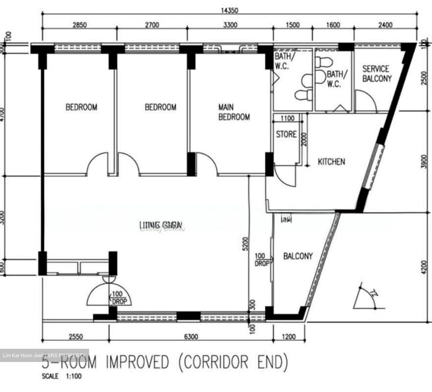 Blk 347 Kang Ching Road (Jurong West), HDB 5 Rooms #595030141